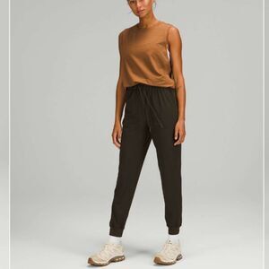 Lululemon Stretch High-Rise Jogger *Full Length Dark Olive Green W5CV4S Size 6